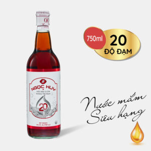 Nước Mắm Ngọc Huy | 20 độ đạm | 750 mL