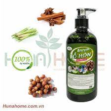 Nước rửa chén bát, tẩy rửa đa năng enzym bồ hòn Huna Home chai 500ml