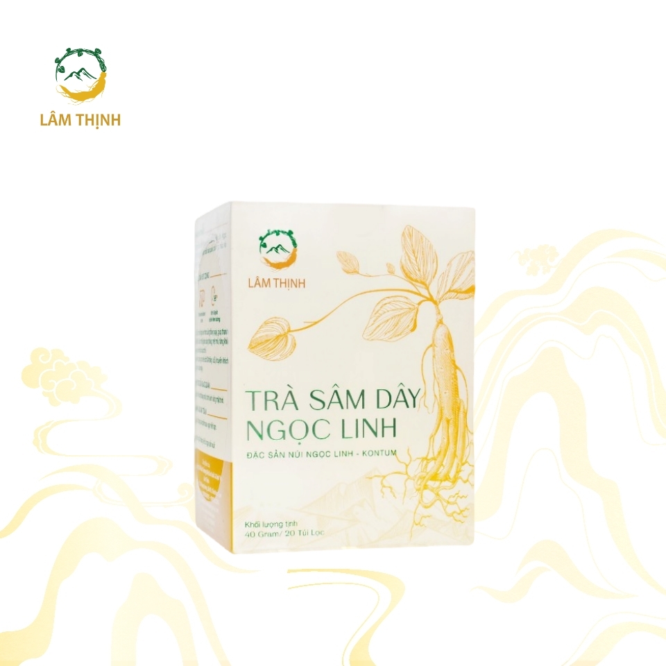 Trà sâm dây Ngọc Linh hộp vàng