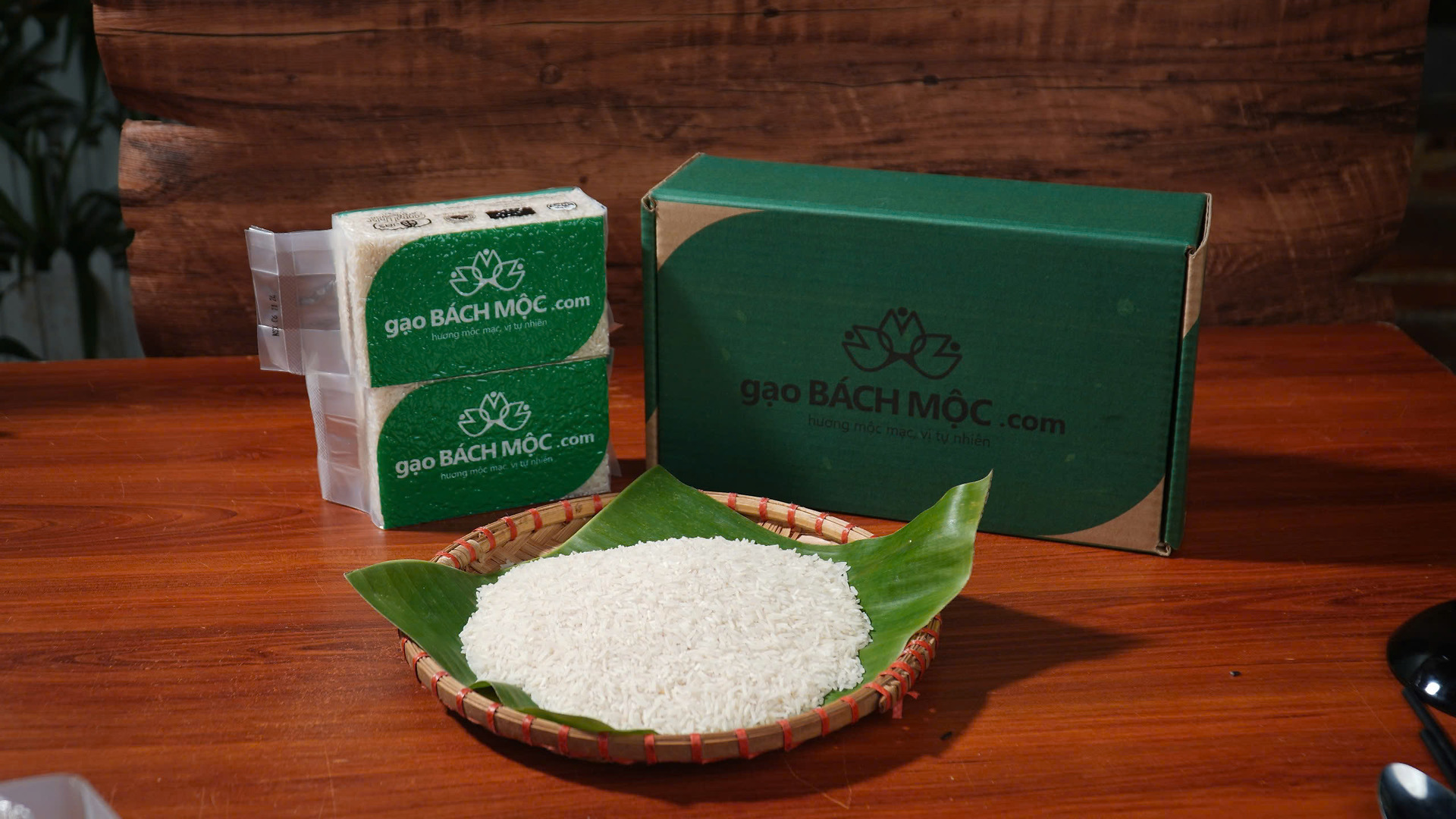 Gạo hữu cơ Bách Mộc